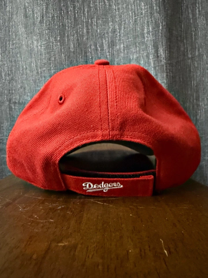 47 Gorra ajustable de los Dodgers de Los Ángeles para hombre y mujer, logotipo rojo blanco Foto 4 de 4