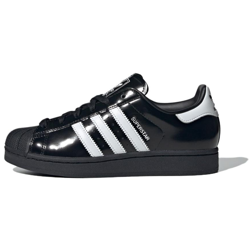 adidas Superstar 2 Black White Patent Leather W - JH7756