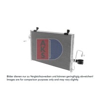 Kondensator Klimaanlage AKS Dasis 512006N FüR Daewoo Nubira Wagon Rezzo