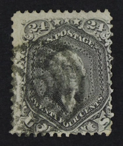 CKStamps: US Stamps Collection Scott#78 24c Washington Used CV$350