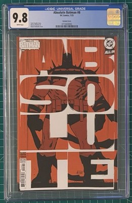 Absolute Batman #8 Redondo variant CGC 9.8