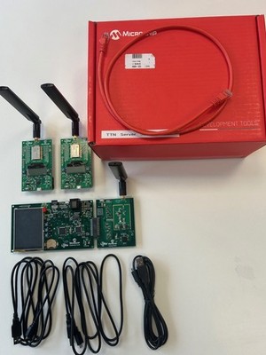 Microchip DV164140-1 Evaluationskit, LoRaWAN, (2x) RN2483-Mote-Boards, 868MHz,