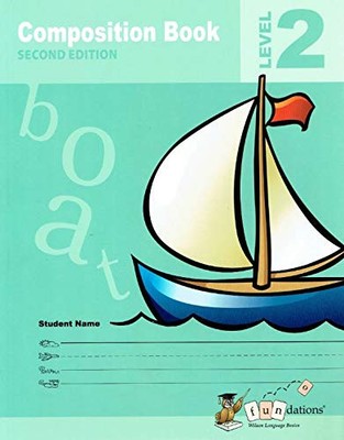 Fundations: Wilson Language Basics, Composition Book, Level 2, 9781567785074...