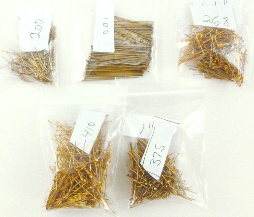 Finding Pins for Jewerly Making Lot of 1,353 Pins