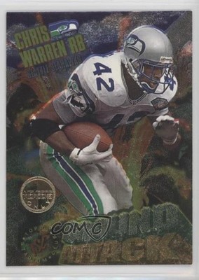 1995 Topps Stadium Club Ground Attack Members Only Chris Warren Rick Mirer 0n2g