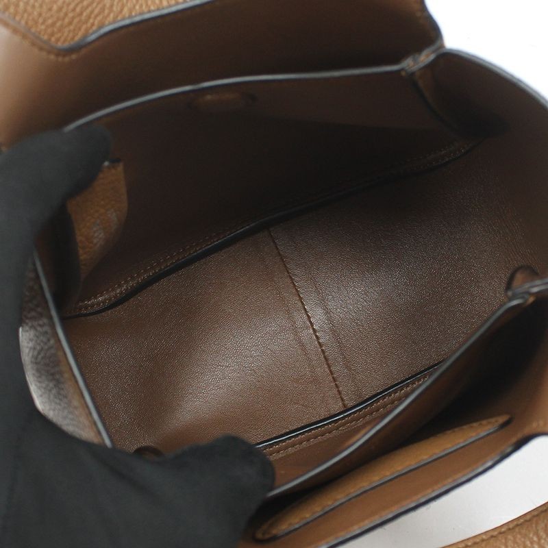 Prada Brown Calfskin Soft Mini Tote Bag 1BA349 155404252 image 10