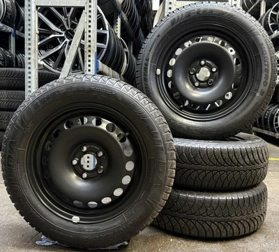 4x Orig VW Winterräder 185/65 R15 88T Polo 6 Seat Ibiza Audi A1 30561V0 3725 - Bild 1 von 4