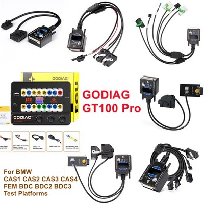 GODIAG GT100+ Pro for BMW FEM BDC CAS1 CAS2 CAS3 CAS4 BDC2 BDC3 Test Platform US