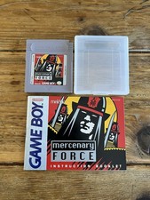 Mercenary Force Game Boy Original Nintendo Game Boy Mint Label W/ Manual Case‼️