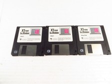 XTree for Windows 3 Disk Set 3.5" Disks 1993 Vintage