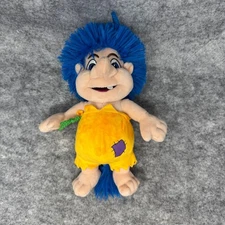 Kidz Of Norway Plush 10" Troll Boy Trolls Of Norway Norwegian Blue Hair