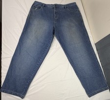 Y2K Rocawear Jeans Mens Big Tall 48x32 90s Hip Hop Streetwear Baggy Fit Iconic