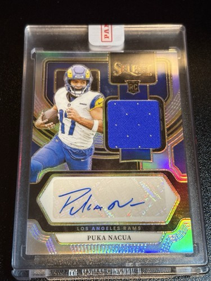 #ad 2023 Select Puka Nacua Silver RPA 199 #RSM PNS Rookie Auto Sealed $235.00