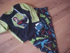 NWT SUPER SOFT STAR WARS FLAME RESISTANT PJ SET Sz 4 BOY Orig 30