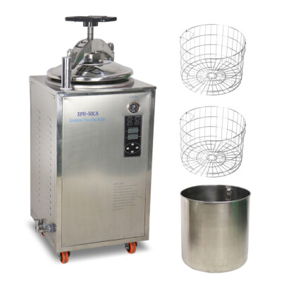 50L Vertikaler Autoklaven Sterilisatoren Autoclave Steam Pressurized Sterilizer