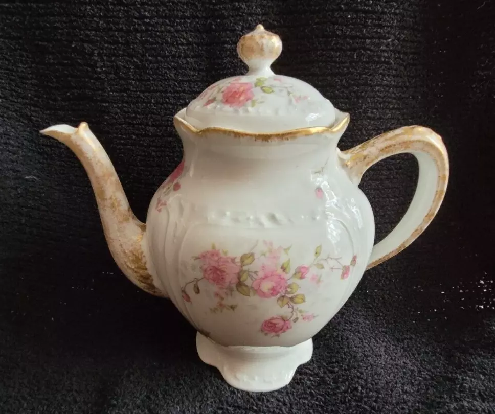 Antique Coffee Pot Porcelain Of