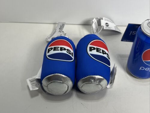 5 RUZ 2024 PEPSI & Diet PEPSI Can Ornaments 2 Soft/Plush & 3 Decoupage, NEW! - Picture 3 of 8