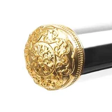 Crown for Flute | Gold Plated | Fits Yamaha, Pearl, Jupiter by KGUmusic