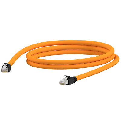 Cat7 RJ45 Lankabel AWG 23 Orange S/FTP Netzwerkkabel Verlege Patchkabel bis 100m