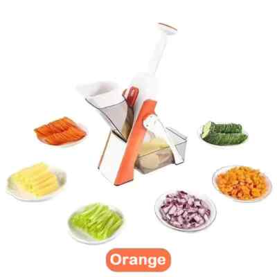 Manual Vegetable Cutter 5 in 1 Food Chopper Safe Not Hurting Hands Kitchen Gadg
