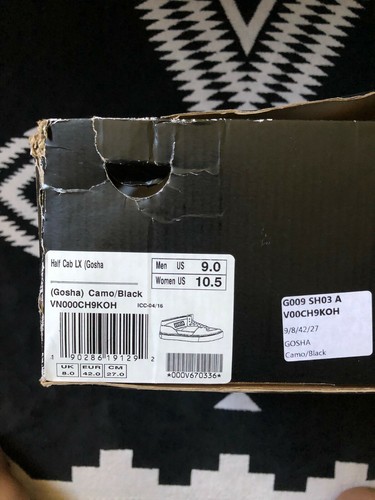 Vans Half Cab LX Gosha Rubchinskiy Gr.9 Camo Selten - Bild 6 von 11