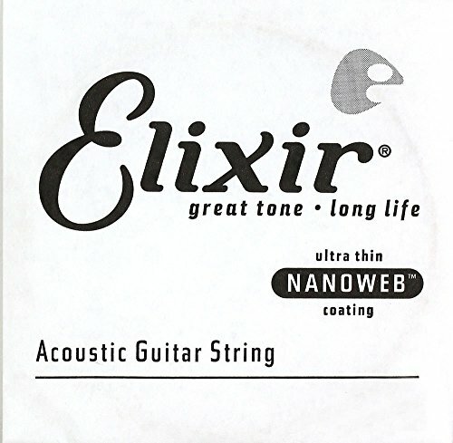 Elixir Nanoweb Phosphor Bronze Wound Single Strings (f4W)