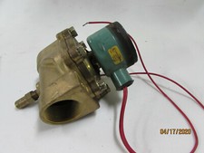 ASCO Brass Body Solenoid Valve Solenoid missing cap S11