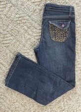Faded Glory Girls BootCut Mid Rise Denim Jeans sz 14  28x28 