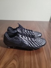 Nike Tiempo Legend 8 Elite FG Kinetic Black Soccer Cleats Sz 7 AT5293-010 ACC