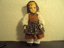 Porcelain doll Alpine Girl by Chadwick Miller 10" jointed vintage