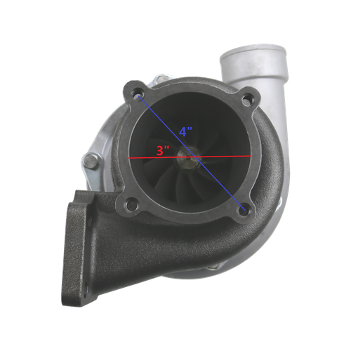 CXRacing T3 GT35 Turbo Charger Anti-Surge .70 A/R 82A/R w/Accessories Fast Spool - Picture 6 of 6