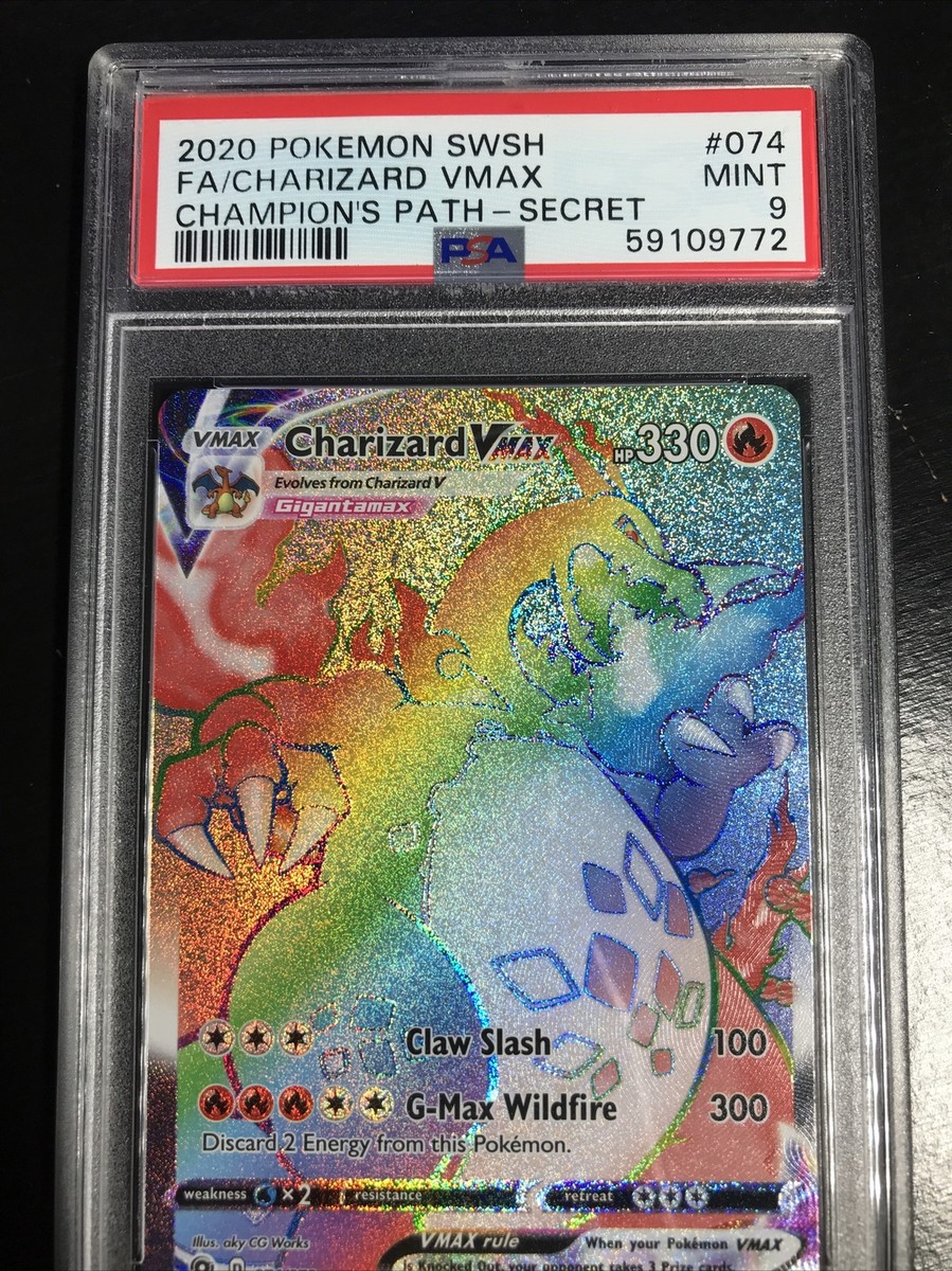 Charizard VMAX [074/073] Rainbow Secret Rare, Champion's