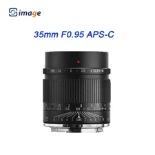 SGimage 35mm F0.95 APS-C Manual Focus Large Aperture Lens for L-mount Cameras
