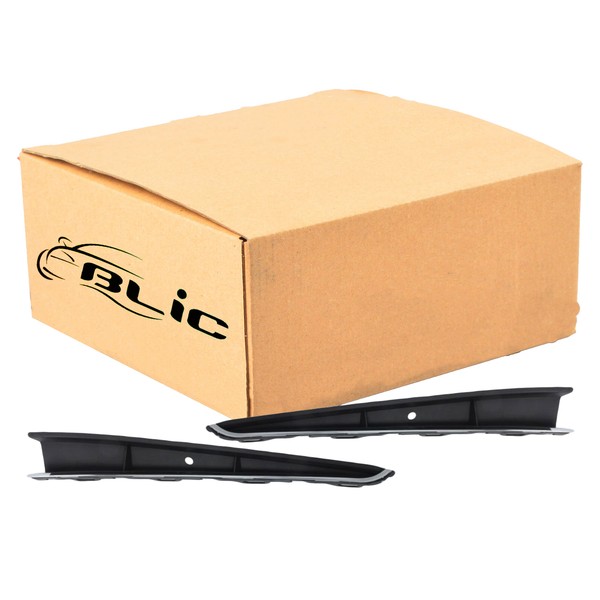 2X Blic KüHlergrill Gitter StoßStange Vorne FüR Polo VI AW 09.17-12.20-image