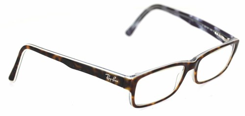 Ray-Ban Brille Braun gemustert/Weiß/Blau glasses FASSUNG - Picture 2 of 6