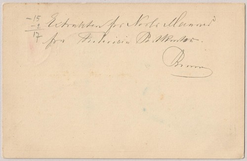 DENMARK. Stationery. 8 Øre uprated with 12 Øre to Kjæbenhavn (PK2333) - Picture 2 of 2