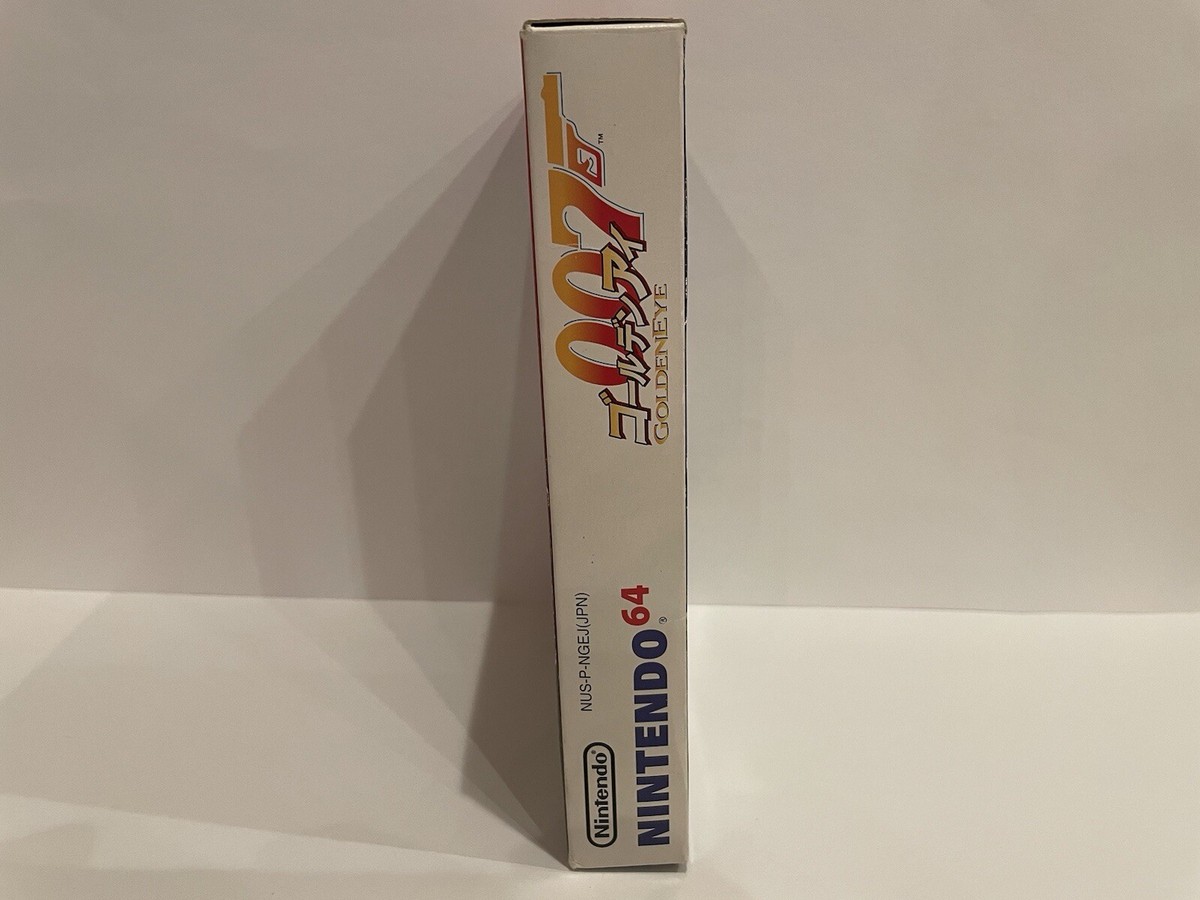 GoldenEye 007 N64 with Box and Manual Nintendo N64 Japanese