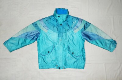 ELLESSE Rare VTG 90s Men's Multicoloured Thermal Ski Jacket,Sz XL