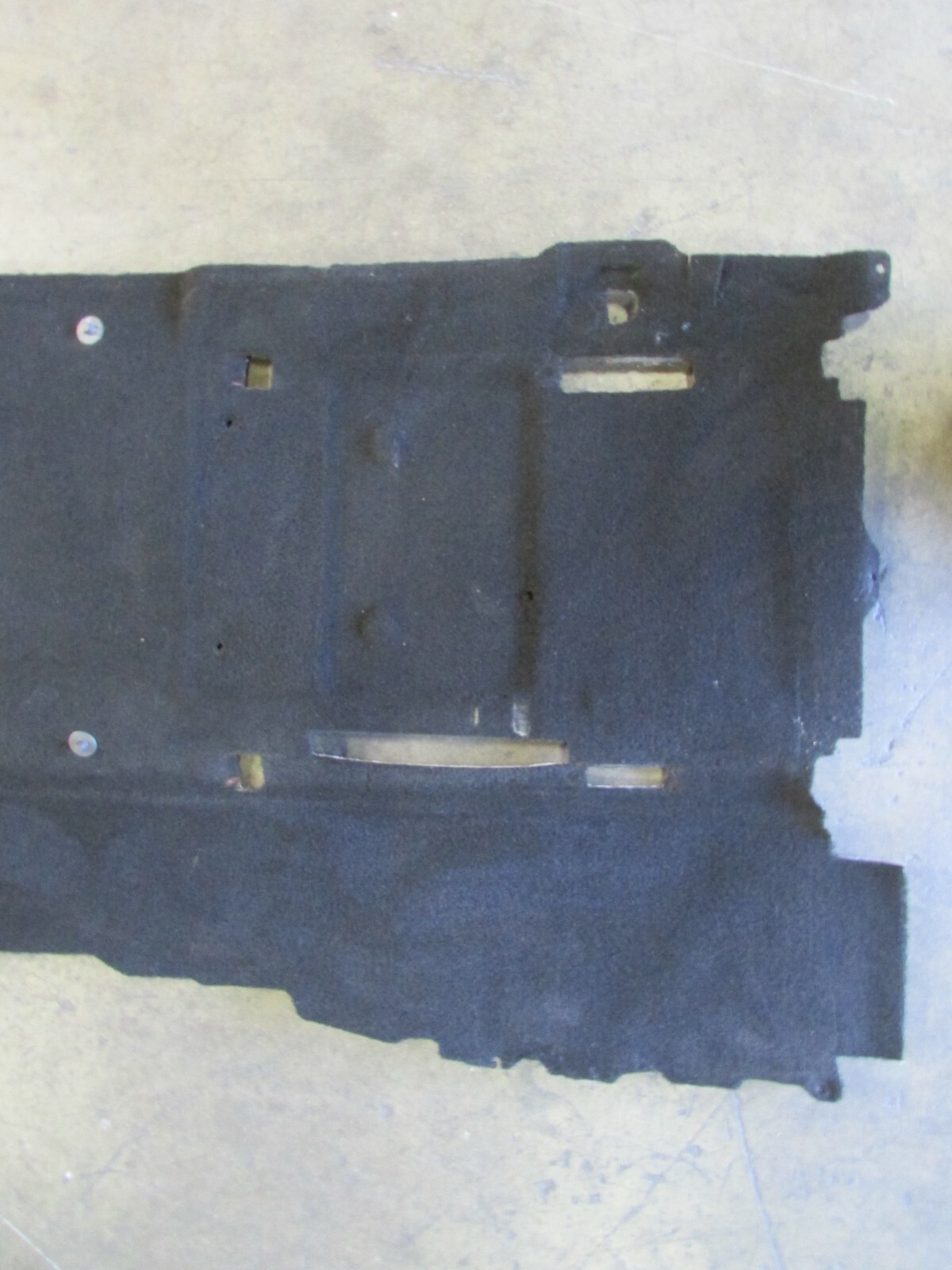 Lamborghini Huracan, RH, Right, Floor Carpet Black, Used, P/N 4T1863368A