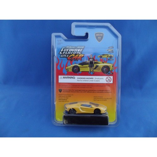 Mr Beast X Mschf Everyone Gets A Car Yellow Lambo X-Small Lamborghini Model - Picture 2 of 2