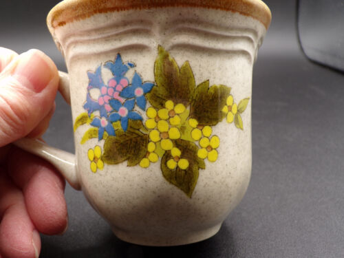 4 Mikasa Garden Club "A Basket Wildflowers" Cup & Saucer Sets EC403 Japan C25 - Picture 3 of 11