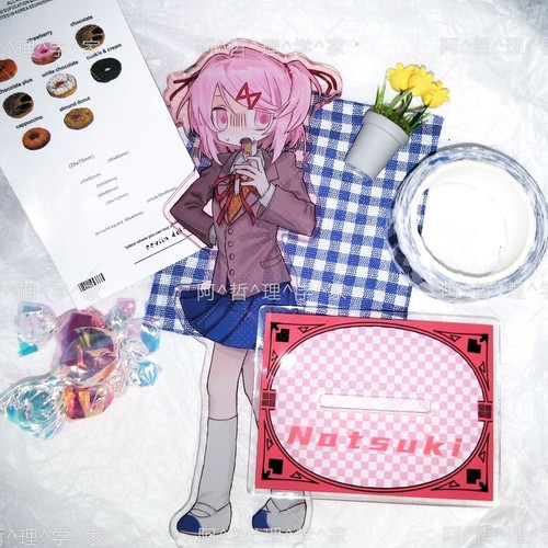 Pathological Doki Doki Literature Club Acrylic Figure Stand Toy Desk Display - Picture 7 of 9