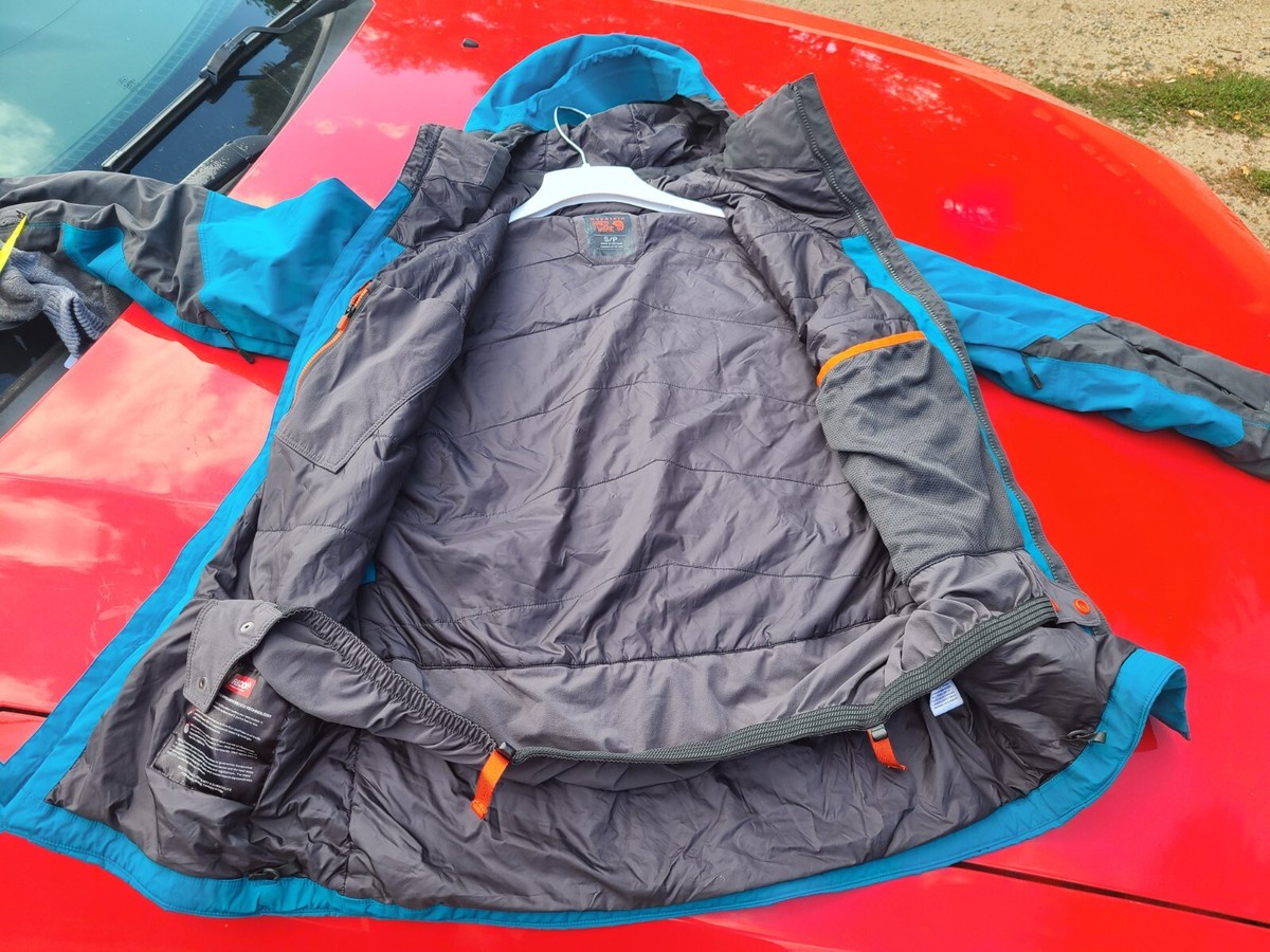 Mountain Hardwear Recco Men's Ski Jacket Blue Neon Size Small S | eBay