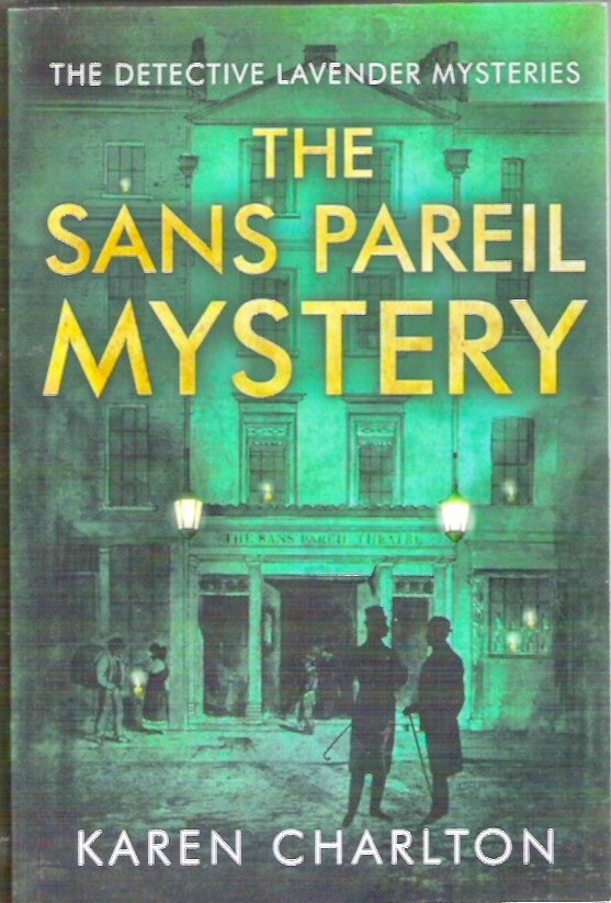 THE SANS PAREIL MYSTERY 2 DETECTIVE LAVENDER Karen Charlton 1st US paperback New