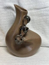 Water fountain MCM abstract 12" tall, 10" wide, 8" deep, sculpture  OOAK Marked