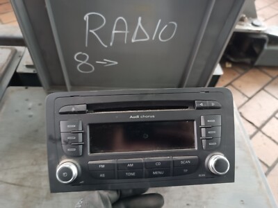 Audi A3 8P  Facelift Radio CD Autoradio Chorus II Doppel-DIN 8P035152F