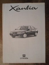 CITROEN XANTIA SALOON Range orig 1995 UK Mkt Technical Specifications Brochure 
