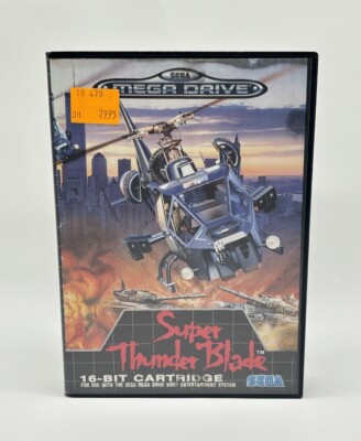 Super Thunder Blade SEGA Mega Drive mit OVP + Anleitung