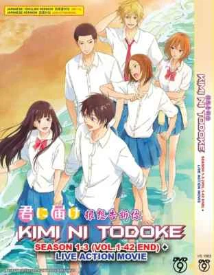 Anime DVD Kimi ni Todoke: From Me to You Season 1-3 + Live Movie ENGLISH DUB