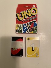 Mattel UNO Card Game with Customizable Wild Cards 2021 New In Box